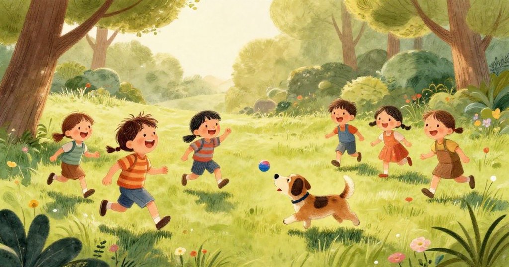 A Sunny Day at the Park