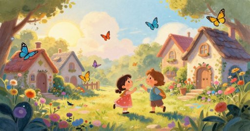 The Colorful Butterfly Garden