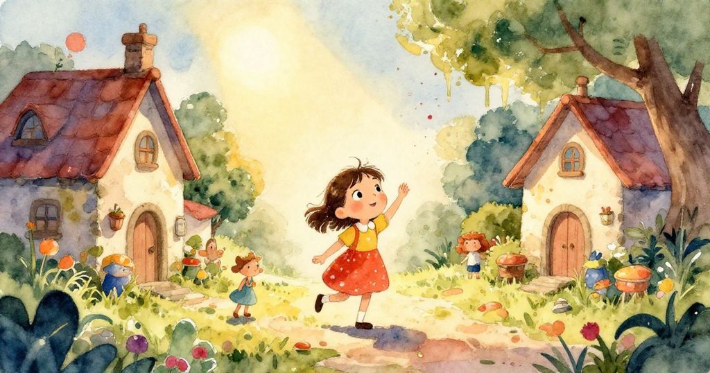 Flooded river blocking the village, dramatic water scene