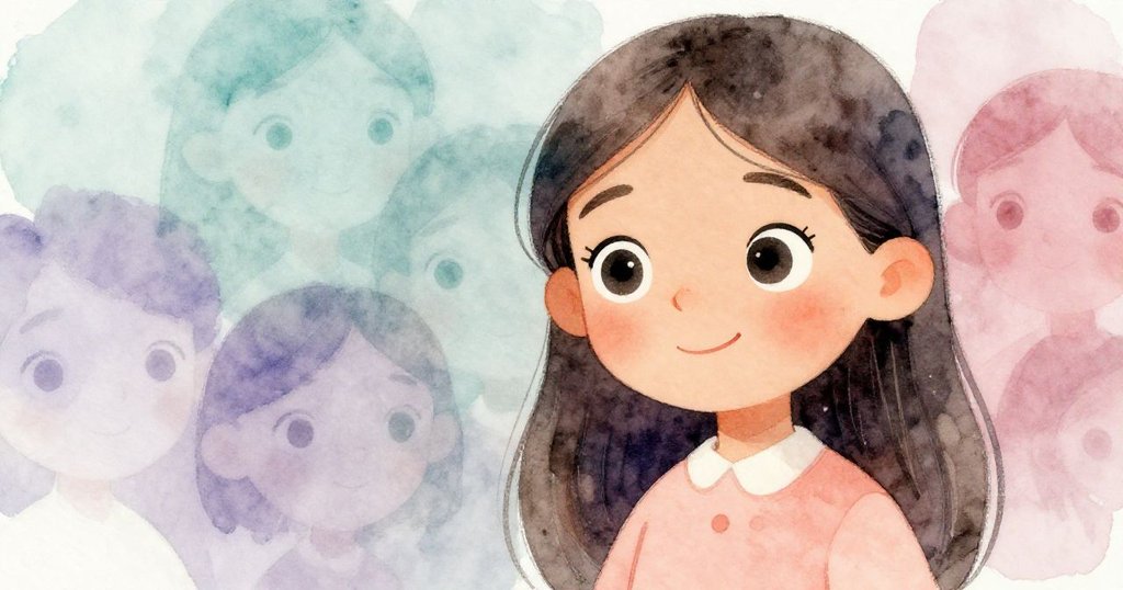 瑪莉索爾凝視遠方,眼神中透露好奇與謹慎,柔和光影勾勒出古舊背景,情感豐富。