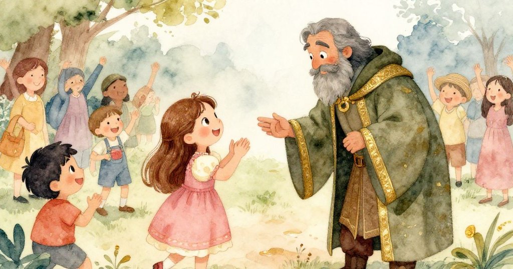 神秘旅人提出挑戰，莉莉與遊客齊聚歡笑，熱鬧慶典中充滿團結與快樂，情節達到高潮展現多元互動。