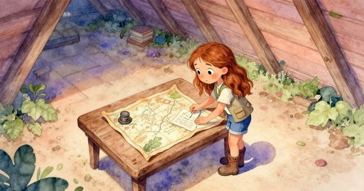 Mystery of the Hidden Map