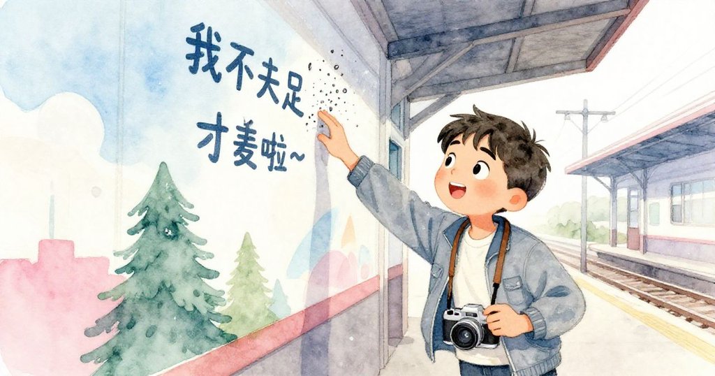 Rowan奮力推動老門後觸碰鼓舞人心的牆面，金屬粉塵隨光飛揚，動作迅速情感澎湃展現冒險精神。