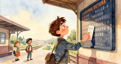 Suitcase on Platform Seven