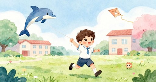 Dolphin Kite Surprise