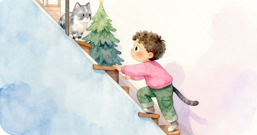 Lucas on the Narrow Stairs