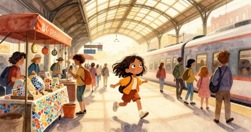 Croissant at Riverside Station