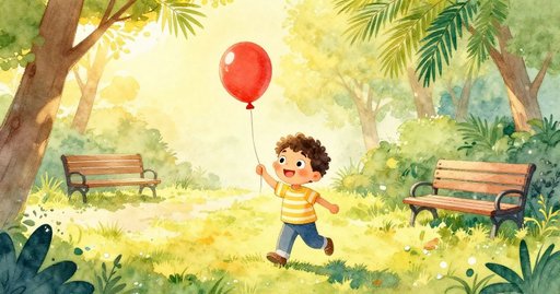 Balloon and Bird Surprise