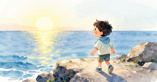 Leo Before the Tide Pool