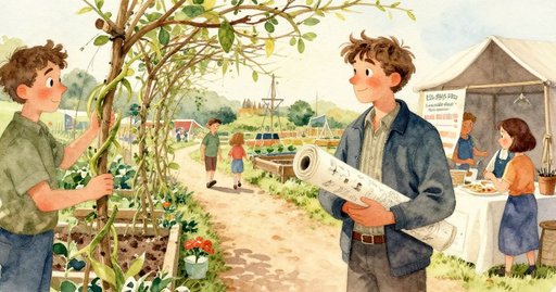 Neal at the Garden Shed