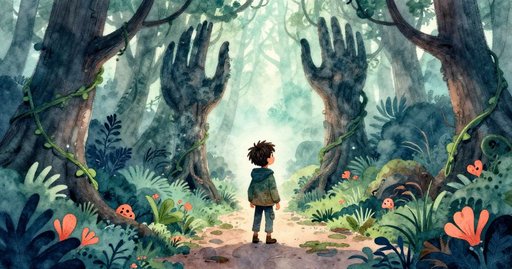 Kai in the Shadowed Glade