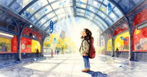 Mira beneath the Glass Roof