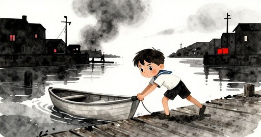 Dusk Beside the Inner Harbor