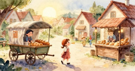 Mila at the Morning Market