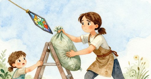 Sienna at the Library Door