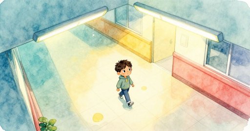 Footsteps After Class