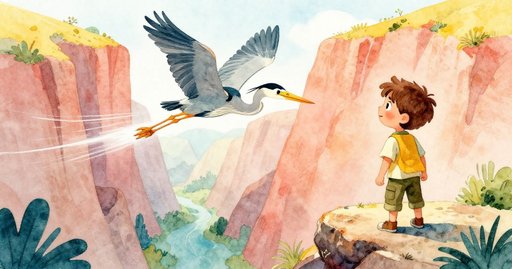 Heron Beside the Pack