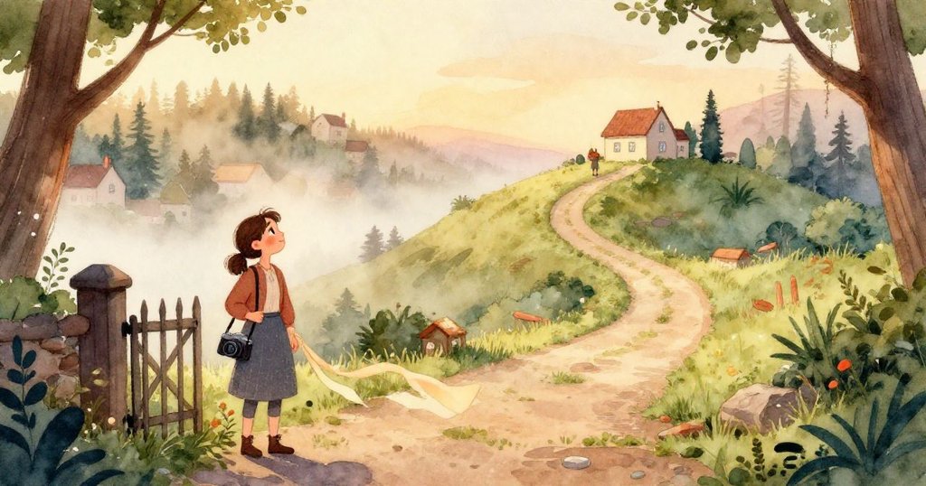 Leah發現隱藏在常春藤後的古老神社,細膩石刻展現神秘愛意,充滿歷史感與溫柔詩意。