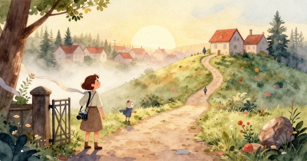 Leah以手持相機聚焦發光苔蘚覆蓋的倒木,細膩呈現自然之美,展現專注與驚喜情緒。