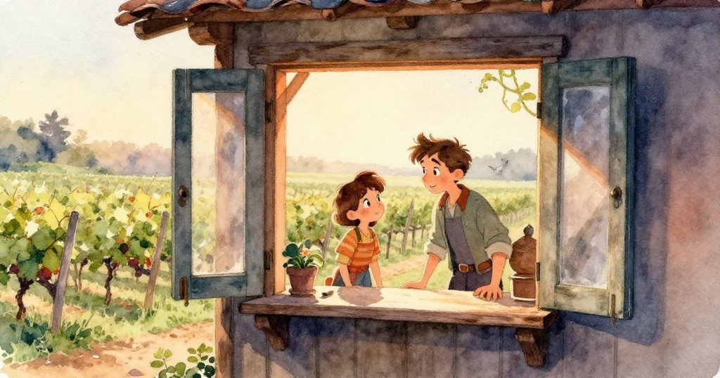 米洛在昏黃燈光下操作舊鍵盤,他的手指敏捷敲擊,鍵盤上顯露歲月痕跡,背景中螢幕閃爍琥珀光,情緒專注嚴肅。