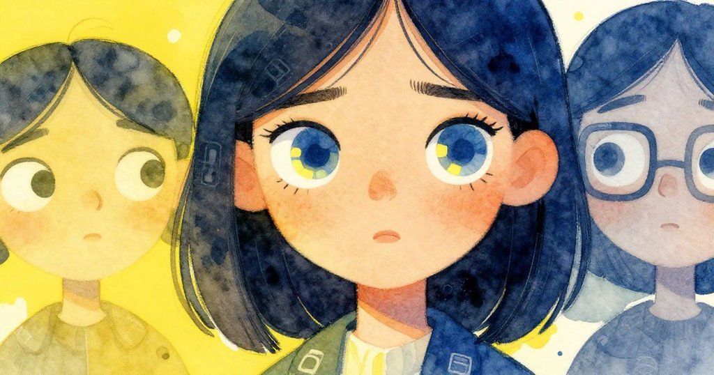 拉拉專注地凝視著發光面板，眼神中透露著堅定決心，背景呈現現代科技與溫暖燈光效果。