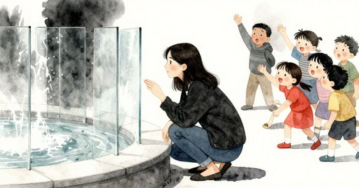 Glint Beside the Fountain