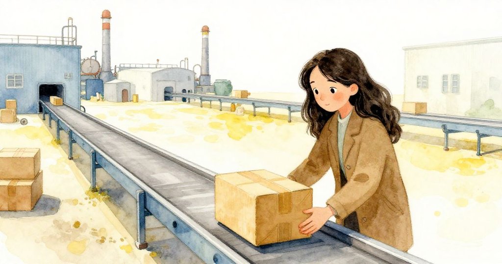 隨著傳送帶恢復運作，Laurel溫柔推送修好的包裹，場景恢復秩序，預示著更多冒險將在物流中心展開。