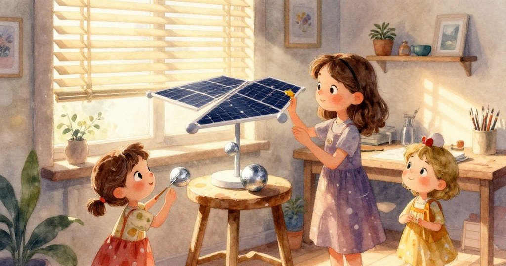 米拉專注的雙手細緻綁繩,並精心處理銀白色泡沫球和微妙筆觸,展示出充滿藝術專注與創意的美妙過程