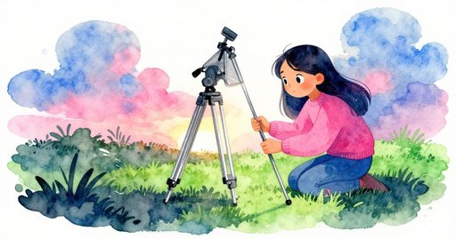 Clara Beneath the Evening Sky