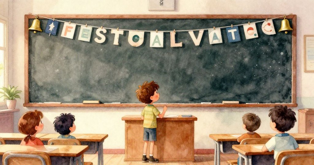 Lucas 從第一人稱視角操作粉筆,在黑板上畫出優美曲線,粉筆灰隨光舞動,展現專注與創意。