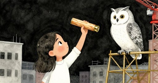 Birds Above the Scaffold