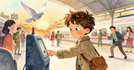 Stairs Behind Platform Eight