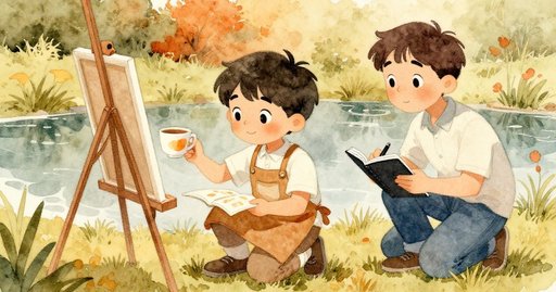 Teacup Beside the Easel