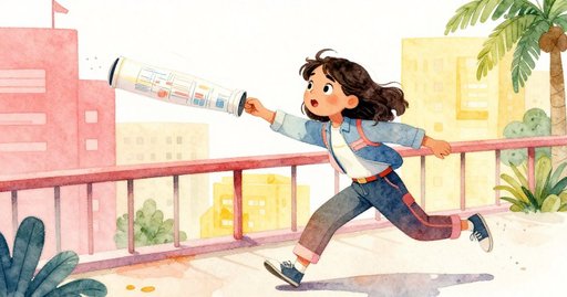 Maris on the Tower at Dusk