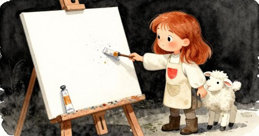 Canvas Near the Pond