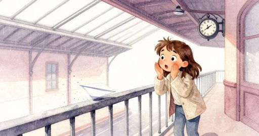 Mira Before the Station Clock