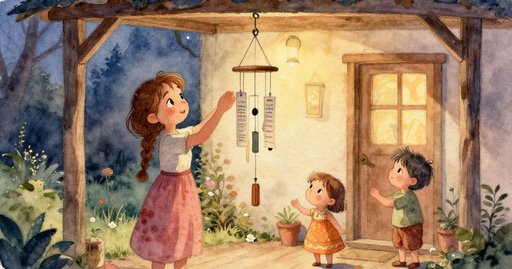 Windchime on the Porch