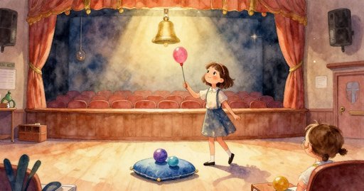 Nina Under the Stage Light