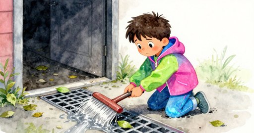 Jonah Before the Storm Door