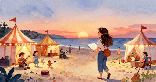 Maya at the Sunset Stand