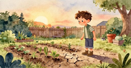 Milo After the Spade Slipped