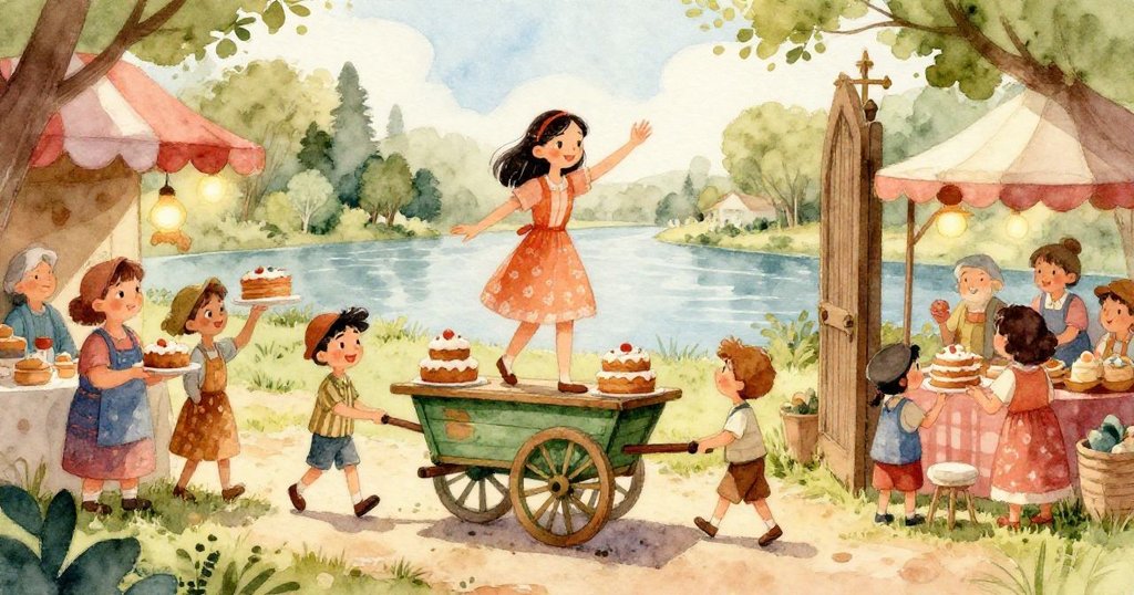 紙燈籠輕浮於淺水中，細緻魚圖在水滴映襯下散發柔和光彩，魔法初顯美麗瞬間。