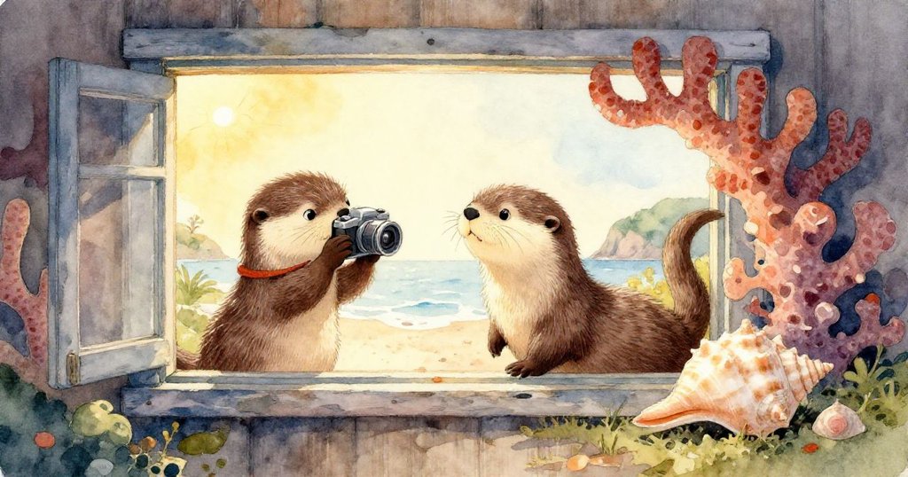 小袋鼠在海岸步道上奔跑,導遊迅速追趕,旅客穿梭背景中展現場面動感與緊張氛圍