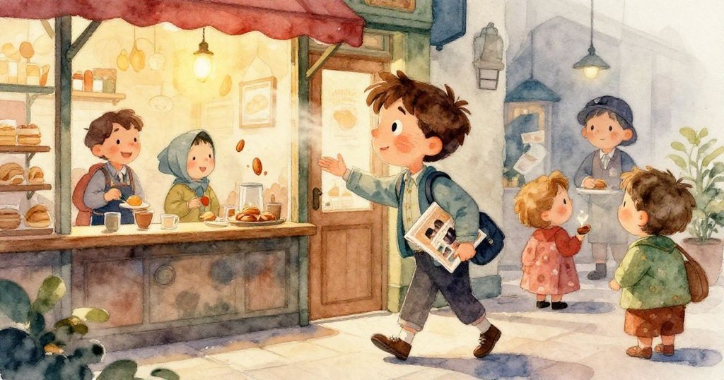 米洛用手輕撫西裝布料,聚焦於斑斕之縫線,展現專注細緻觸感,背景隱約見百貨內景。