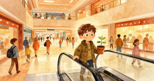 The Stopped Escalator