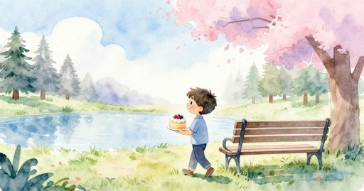 Bee and the Berry Cake