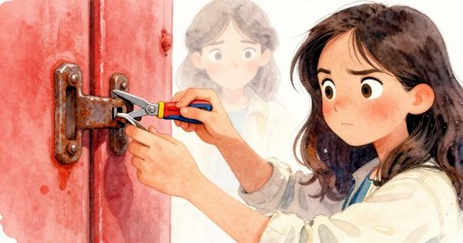 Mira in the Archive Basement