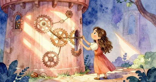 Gears Under Noon Sun