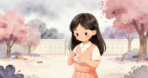 Mira Beneath Grey Clouds