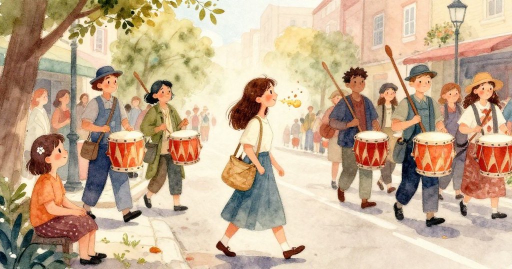 Maya伸出手幫助抓帽子，細膩瞬間展現關懷與快速反應，表情堅定。